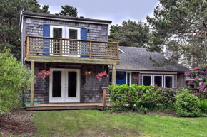 Modern Watercolor Cottage with Deck, Walk to Beach